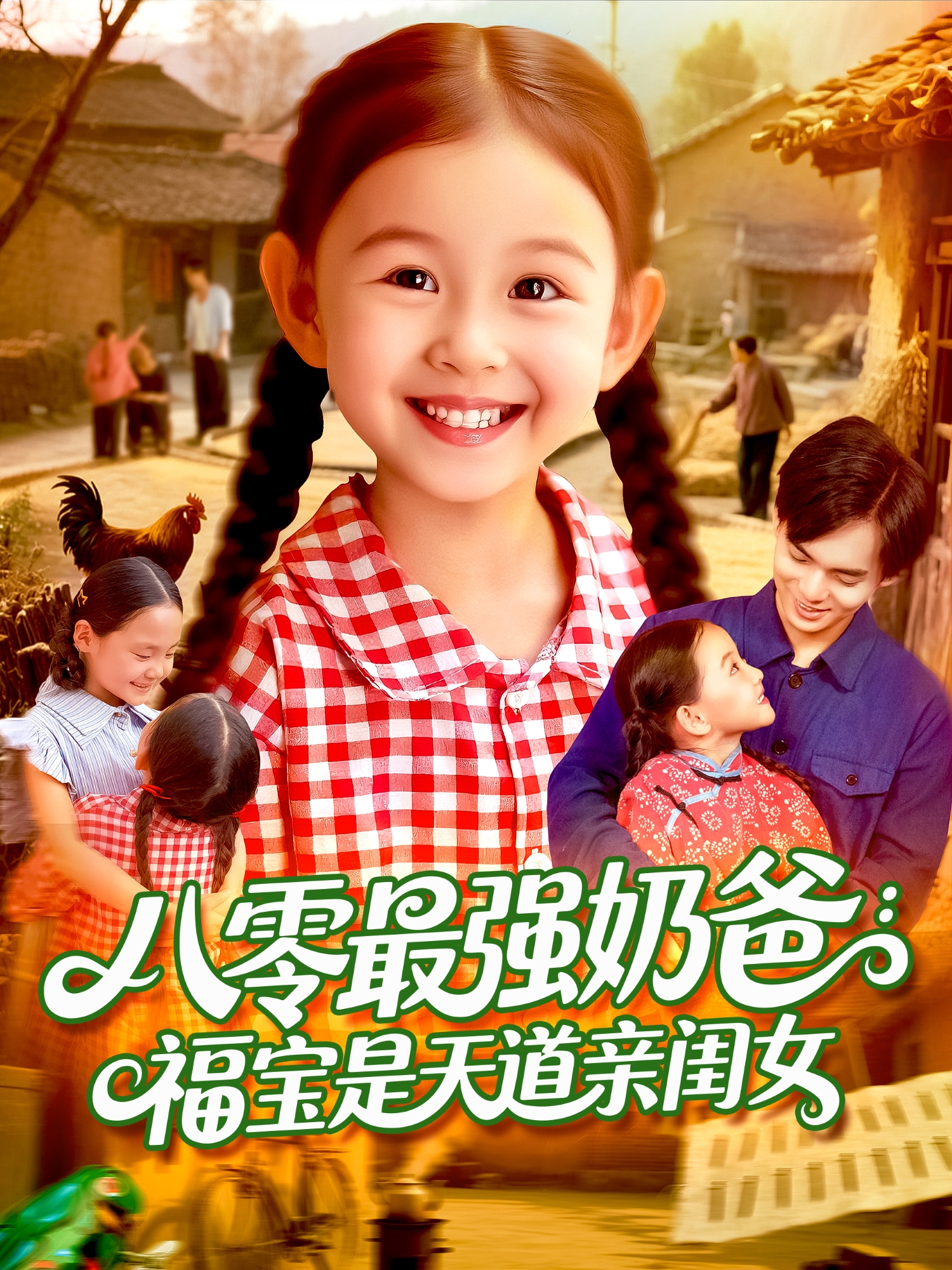 《八零最强奶爸：福宝是天道亲闺女》爆款短剧