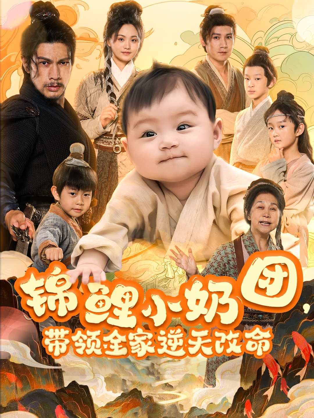 《锦鲤小奶团，带领全家逆天改命》全网热播