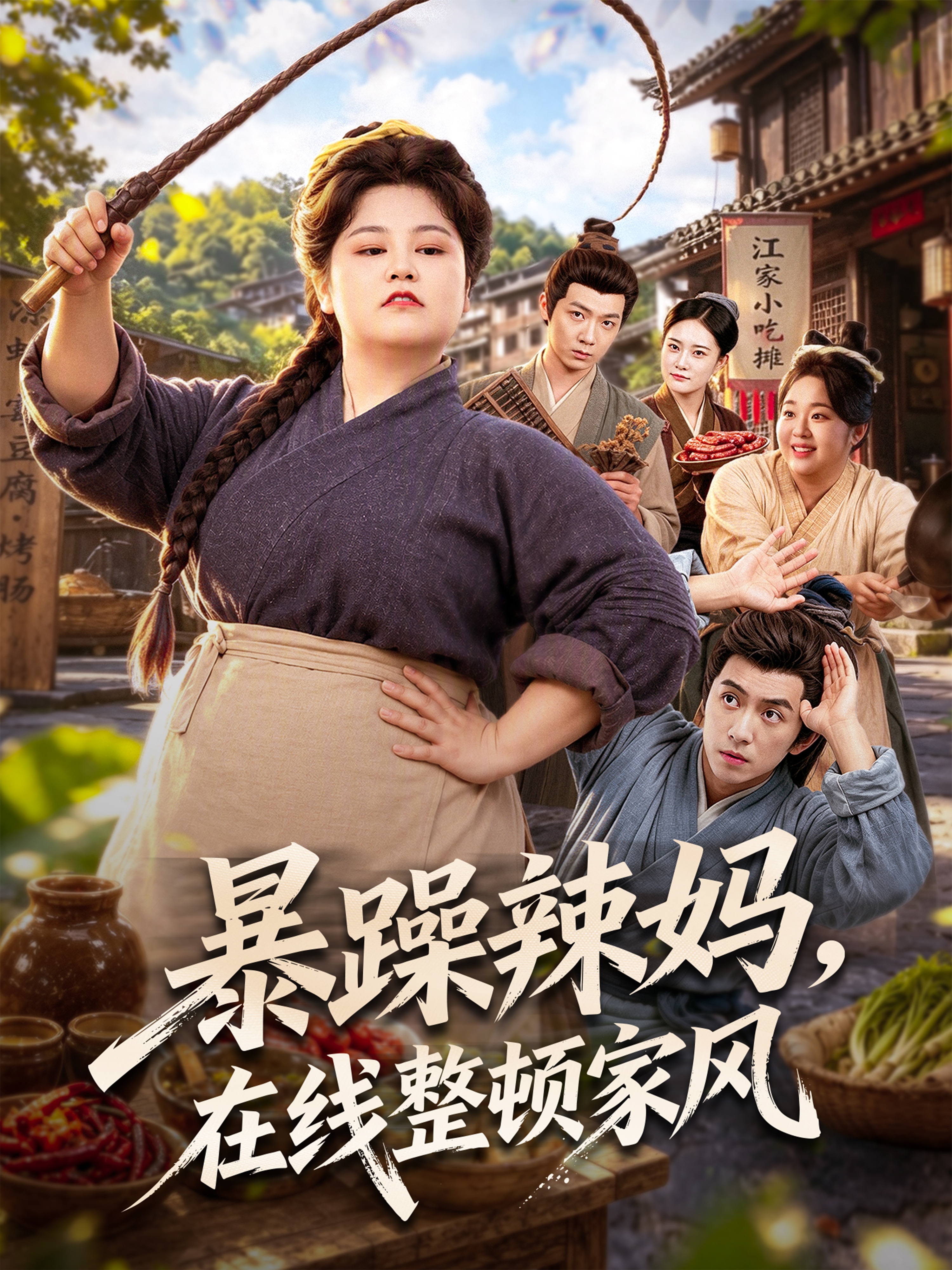 暴躁辣妈，在线整顿家风