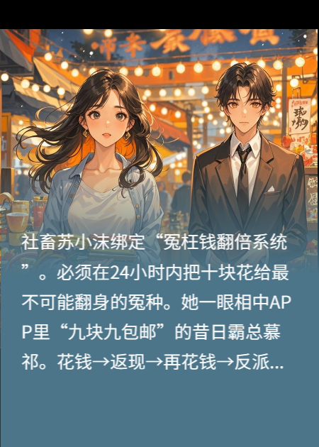 反派跌到九块九，我反手下单：亲，好评返现哦～-霜叶书苑