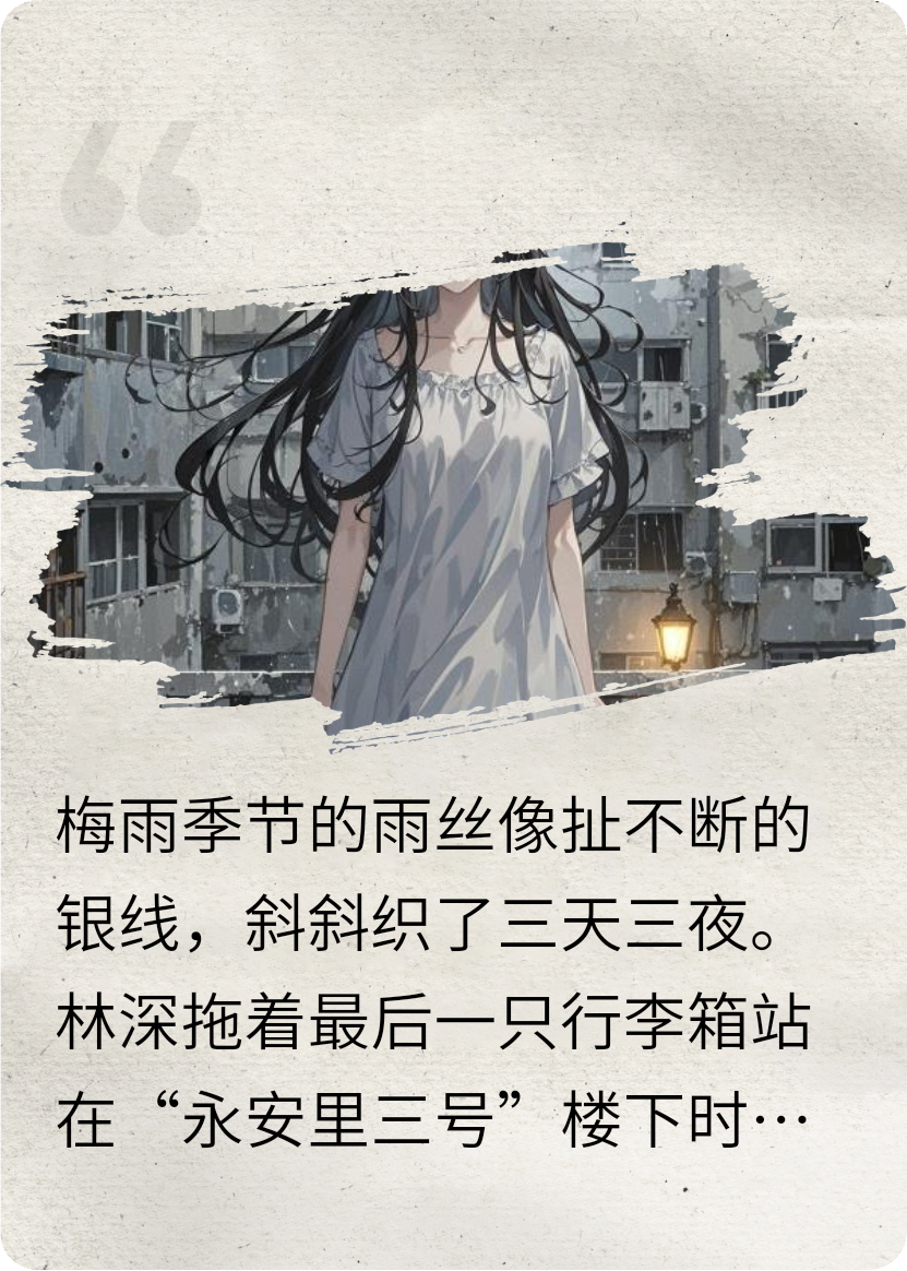 林深陈慧的故事出自哪本小说？