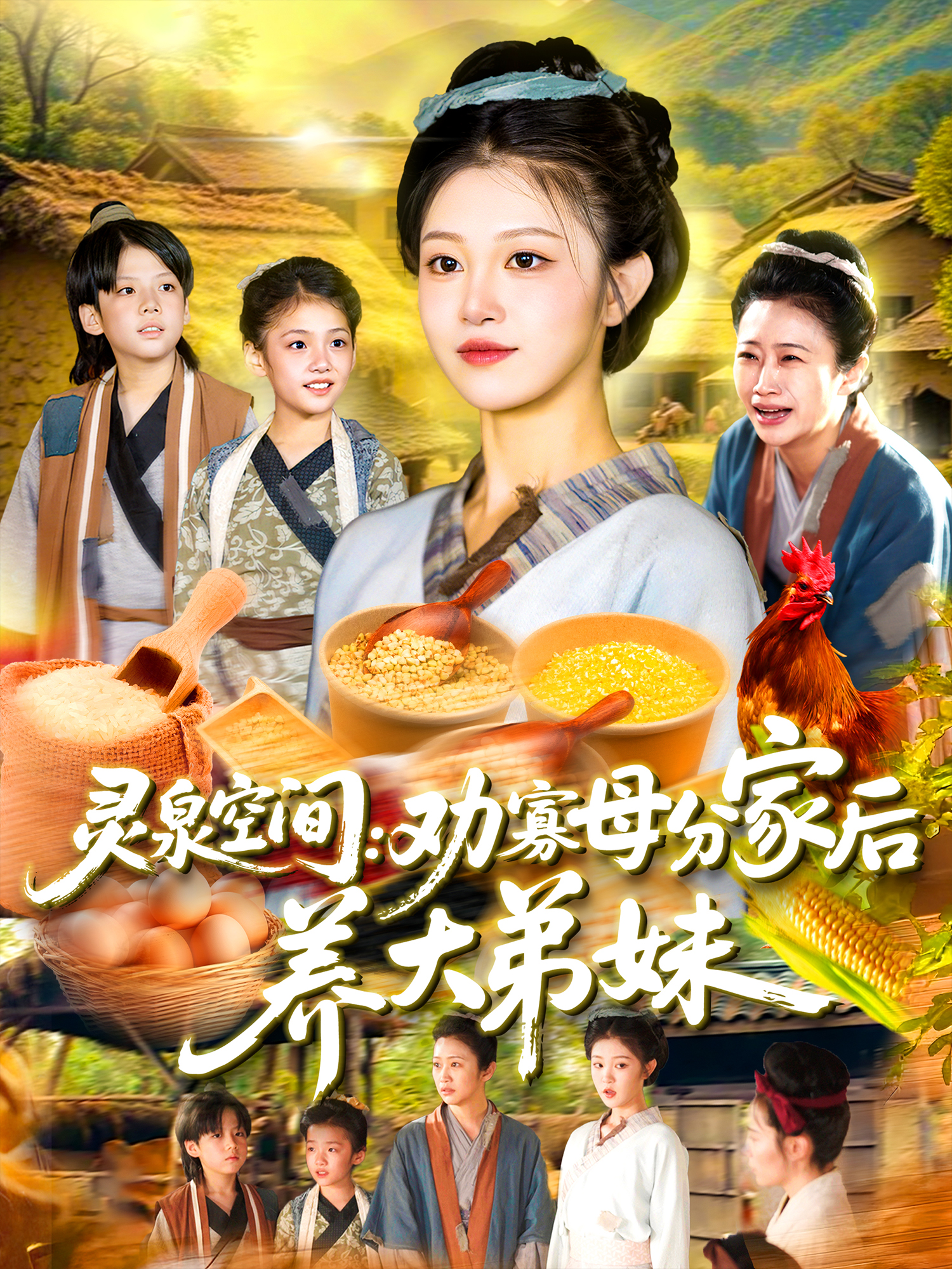靈泉空間：勸寡母分家后養(yǎng)大弟妹