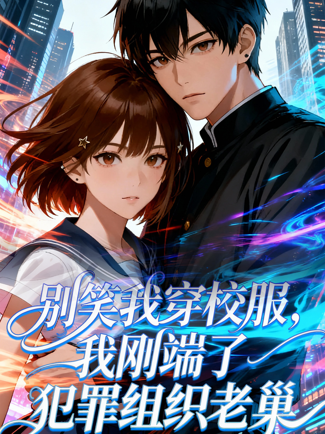 别笑我穿校服，我刚端了犯罪组织老巢