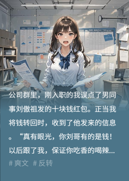 誤收了男同事發(fā)的十塊錢(qián)紅包后，他強行搬進(jìn)我家