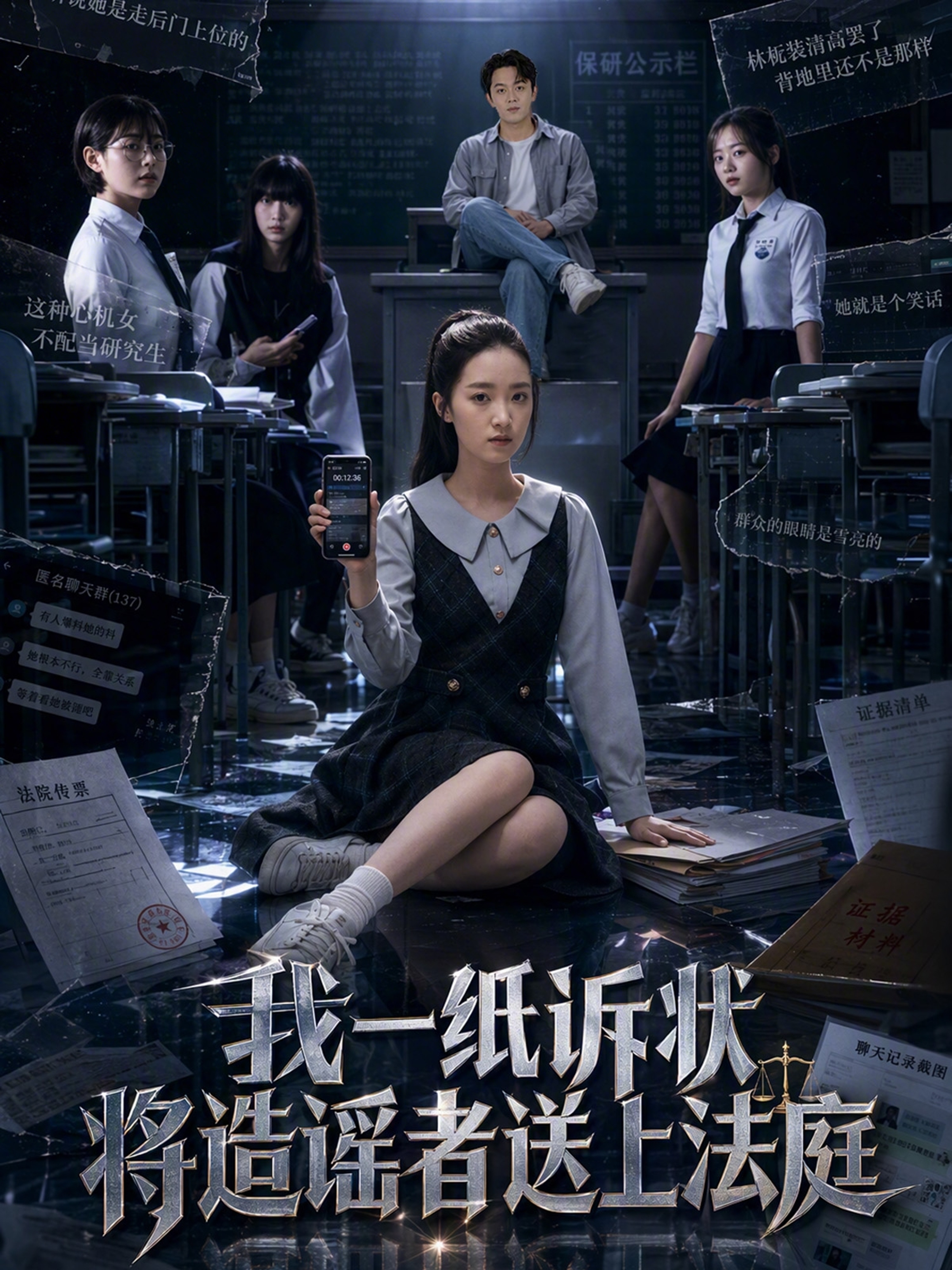 我一纸诉状将造谣者送上法庭