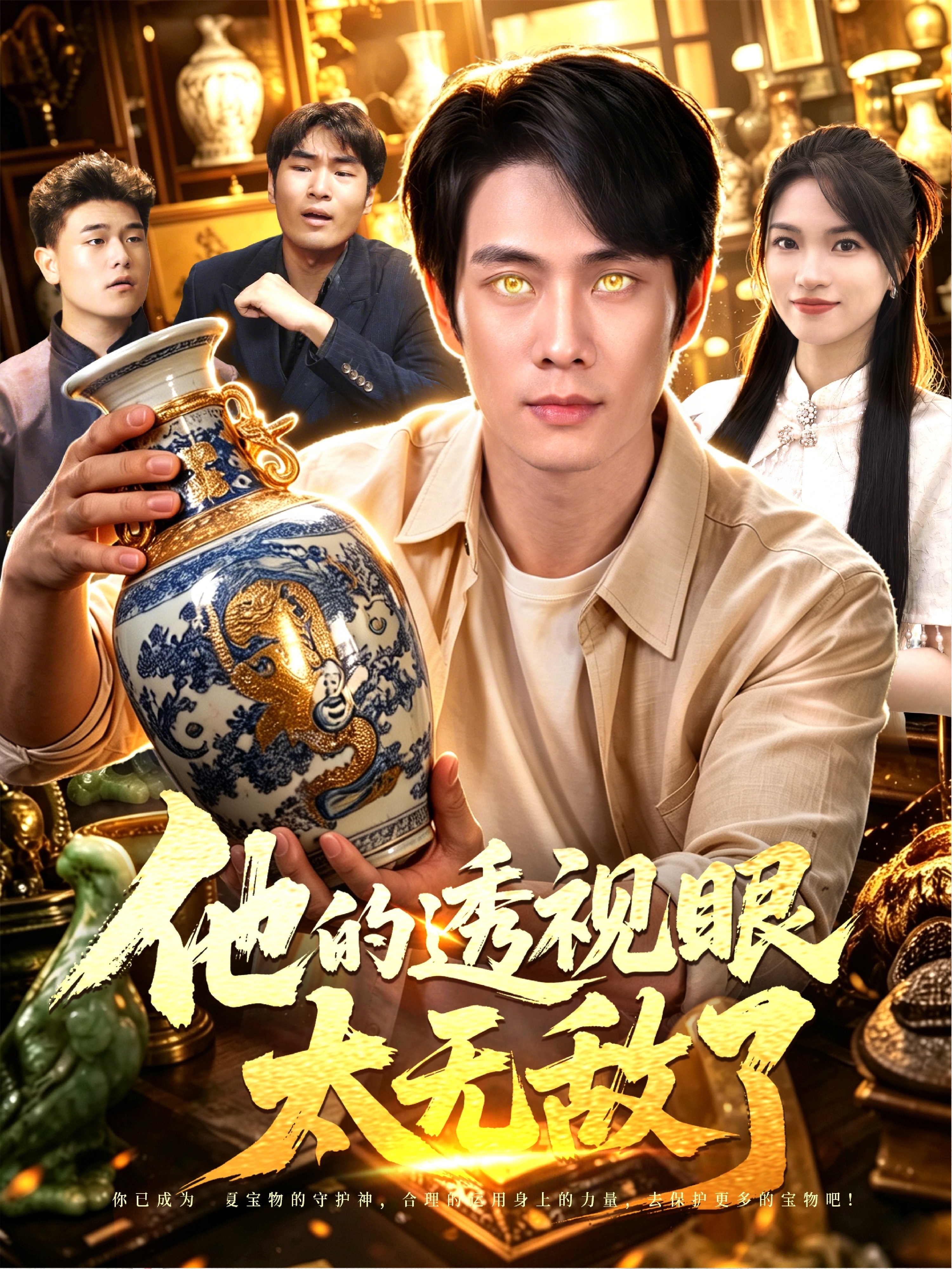 他的透视眼太无敌了