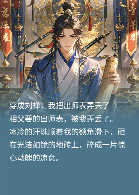 穿成刘禅，我把出师表弄丢了完整作品