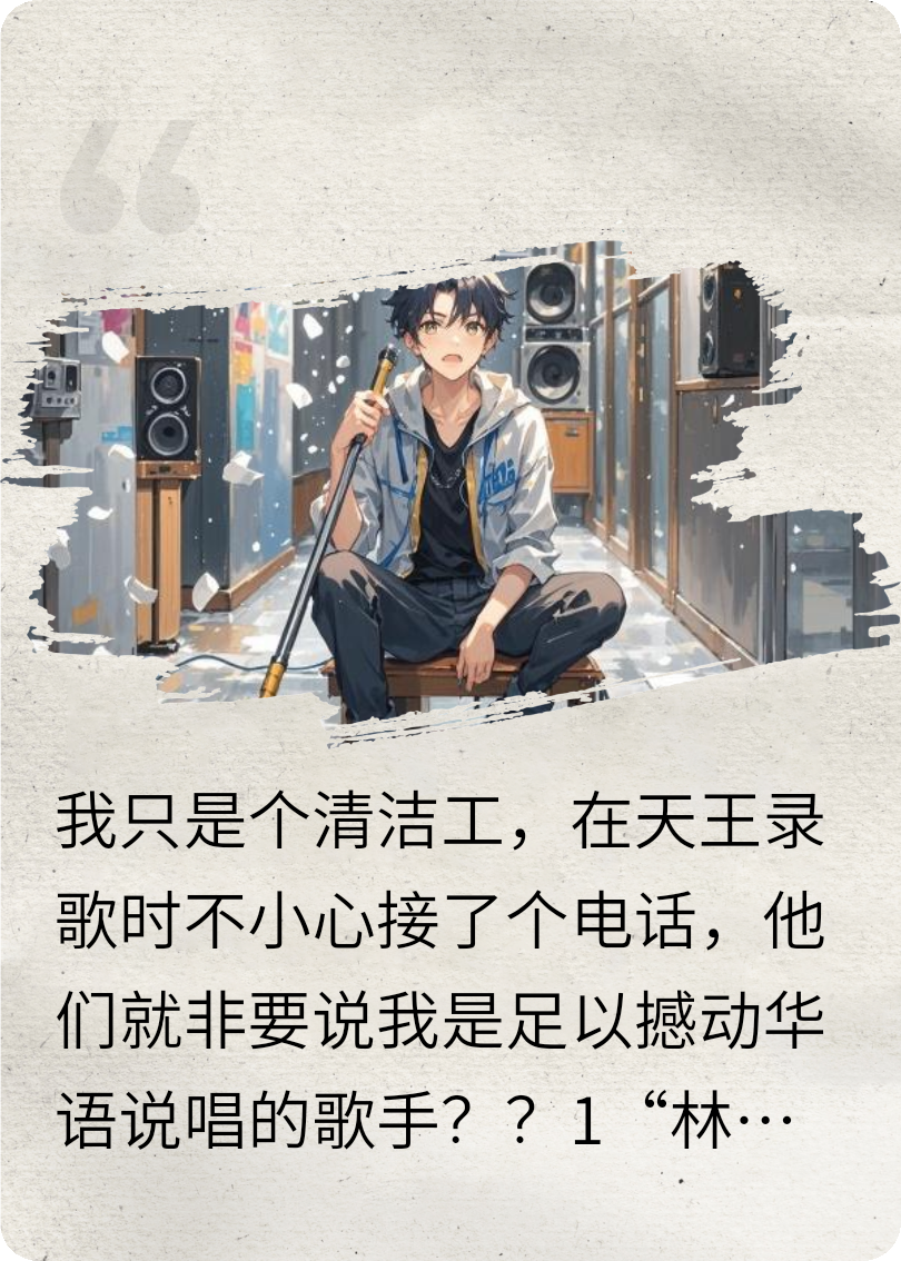 清洁工在录音房接了个电话，竟成了说唱界顶流？免费阅读