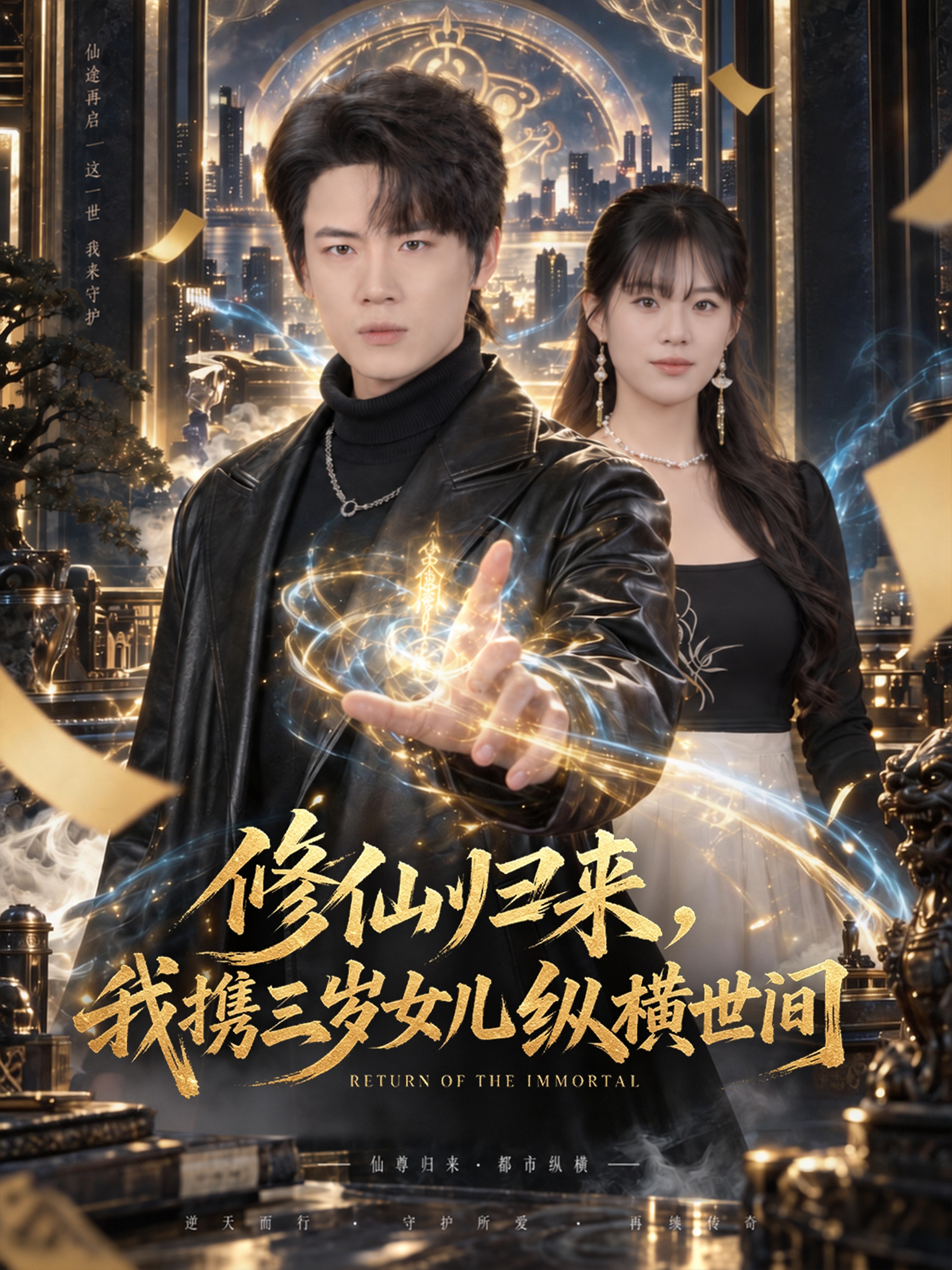 修仙归来，我携三岁女儿纵横世间
