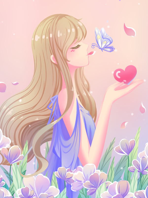 她是向陽(yáng)花