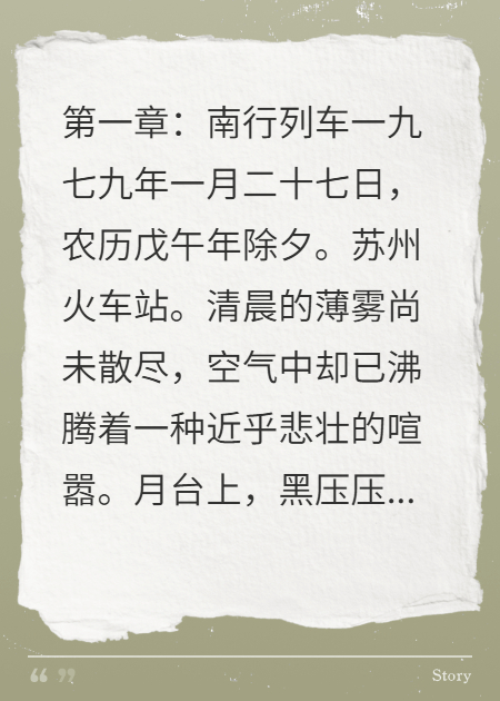 红泥：1979，我的南疆十日新本站精选