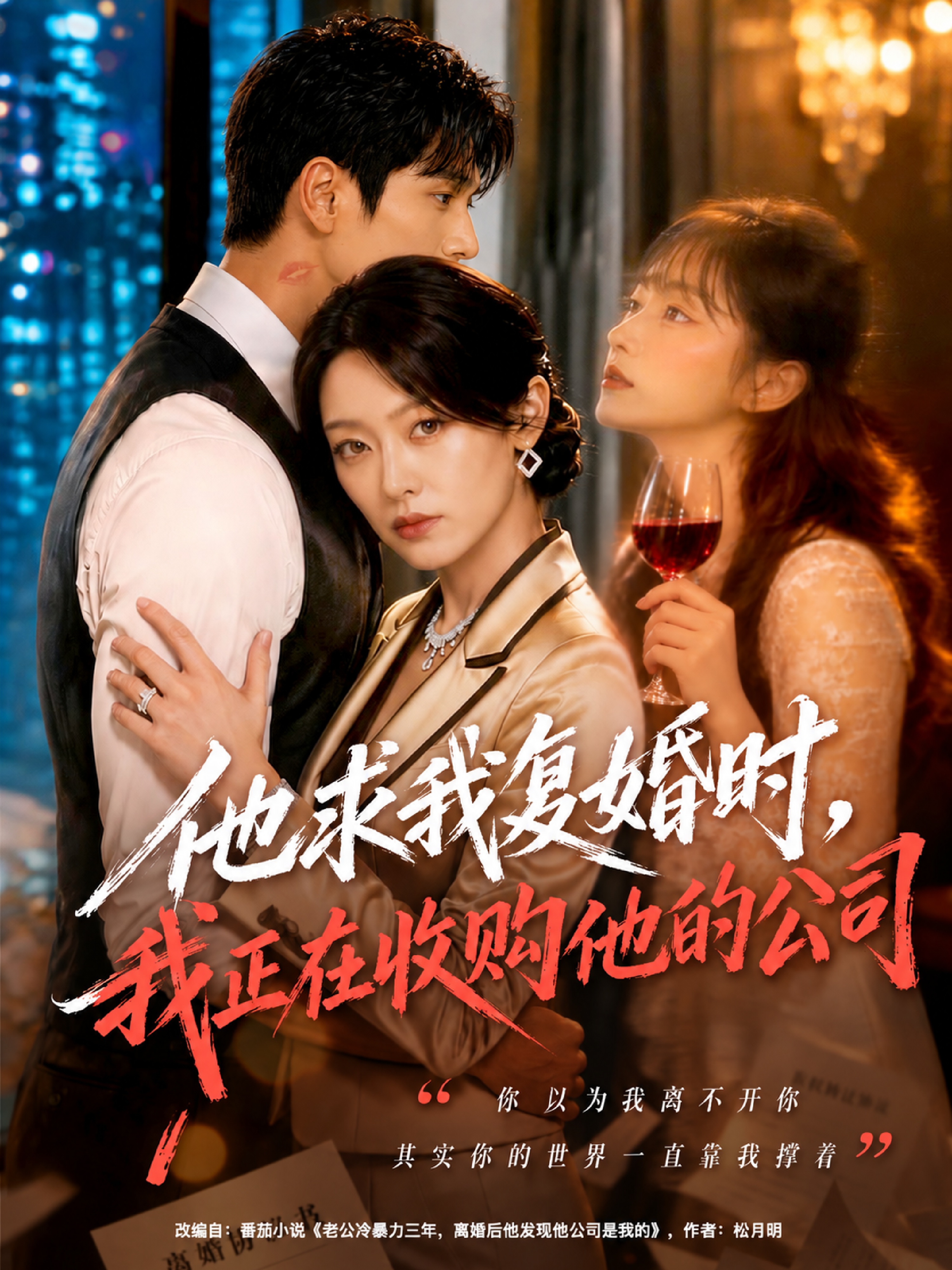 他求我复婚时，我正在收购他的公司