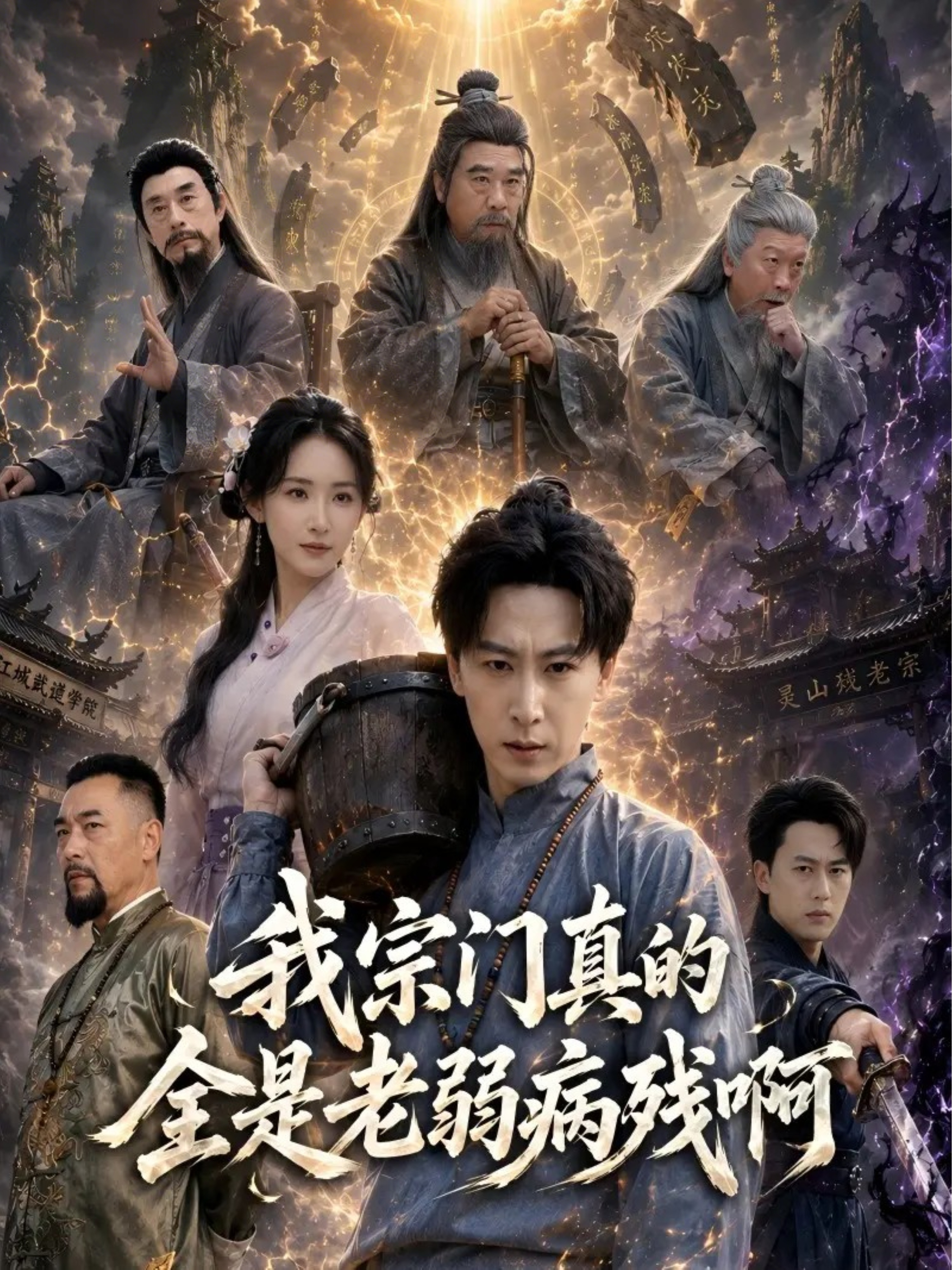 我宗门真的全是老弱病残啊