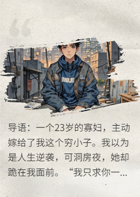 洞房花燭夜，她跪下求我復仇