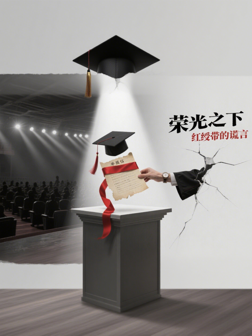 紅綬帶下，我親手埋葬榮光