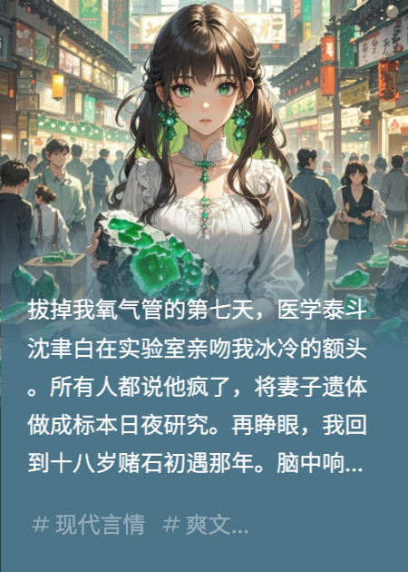 老公把我做成標(biāo)本后，我重生了