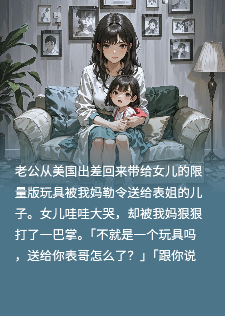 拒絕外甥搶女兒玩具，我媽大罵我是不孝女
