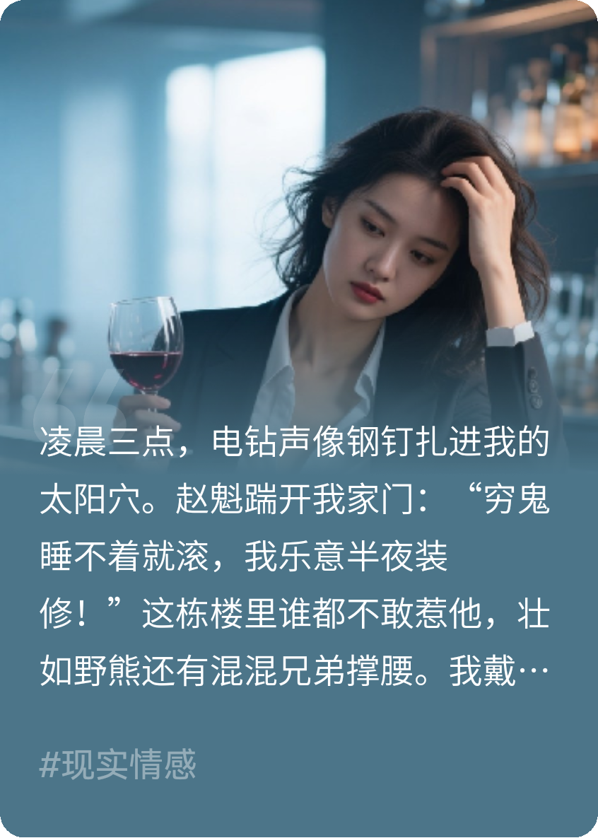 凌晨，我送邻居一份免费装修图