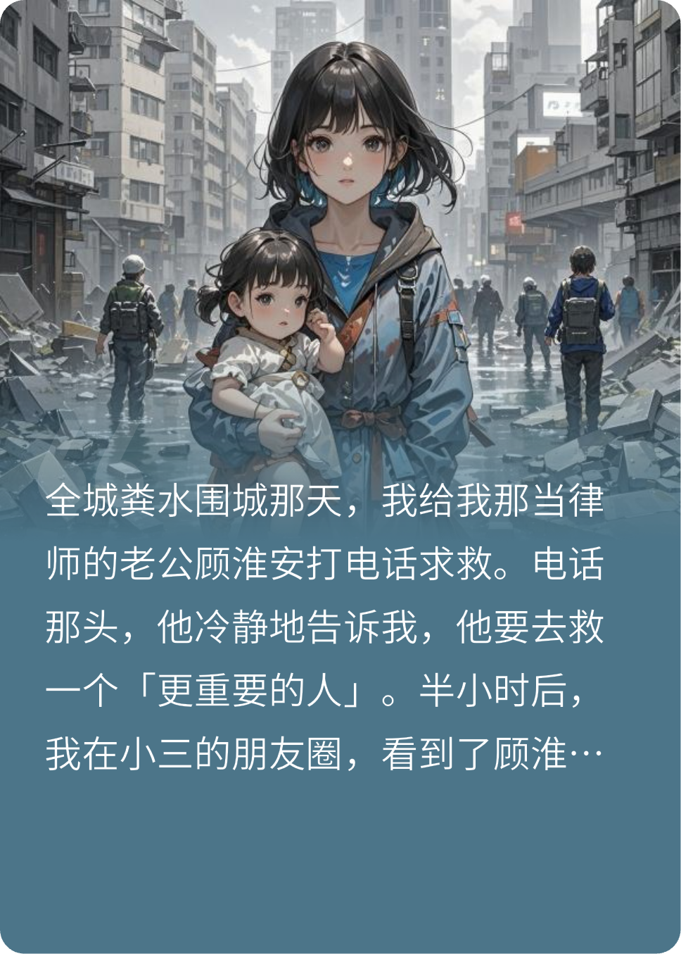 糞水漫蘇杭，看清渣男踹了他