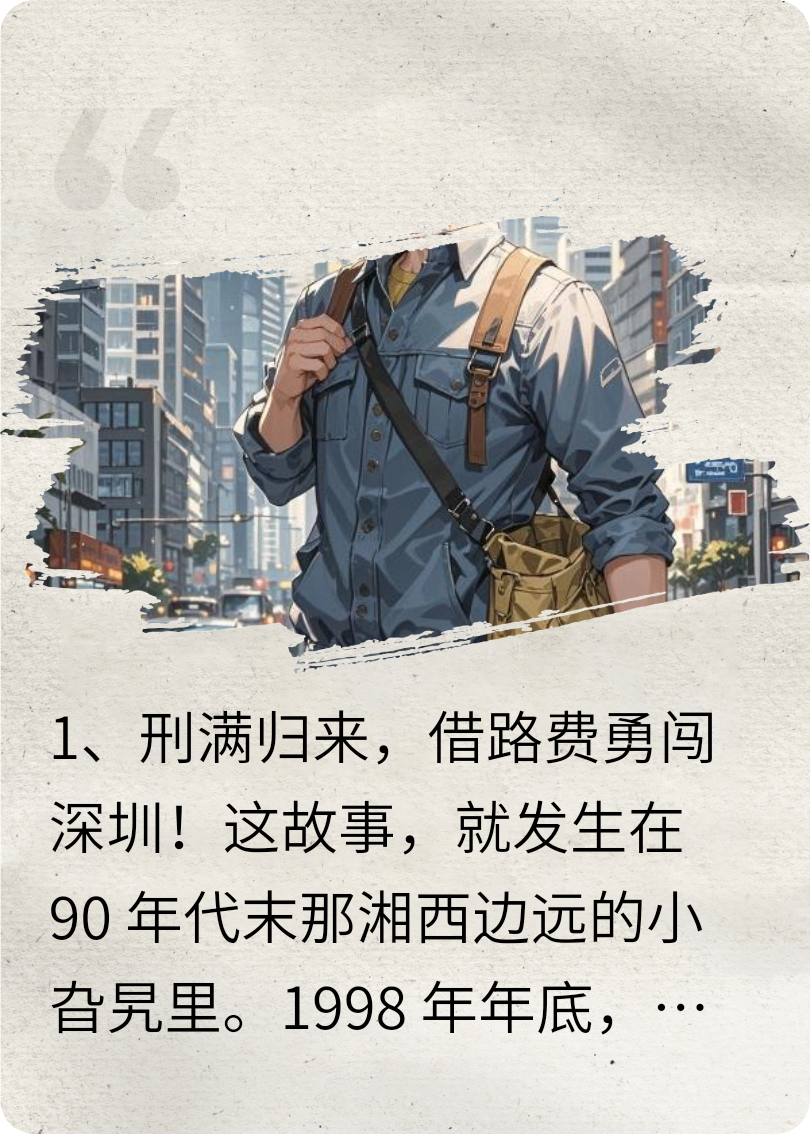 從刑滿到商界巨擘的傳奇逆襲