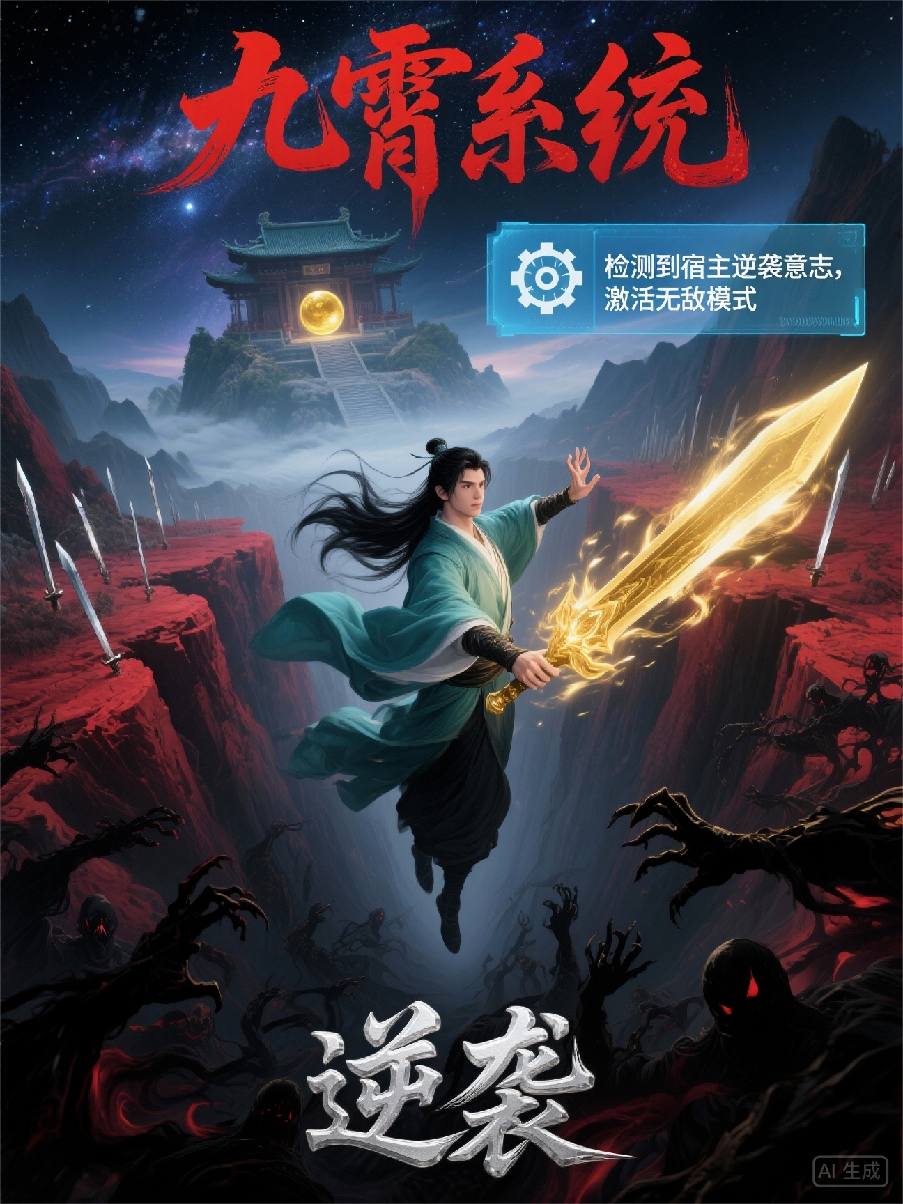 九霄系統：從廢柴到仙尊的逆襲