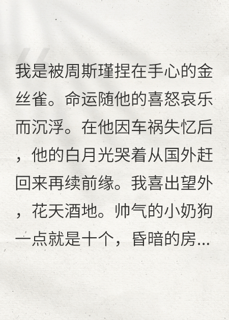 病嬌男友失憶后