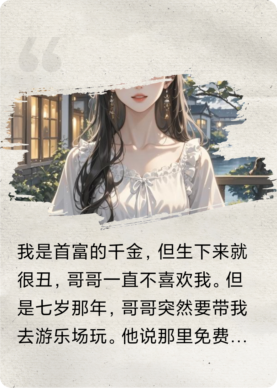 哥哥嫌棄我丑，轉(zhuǎn)手把我賣緬區(qū)