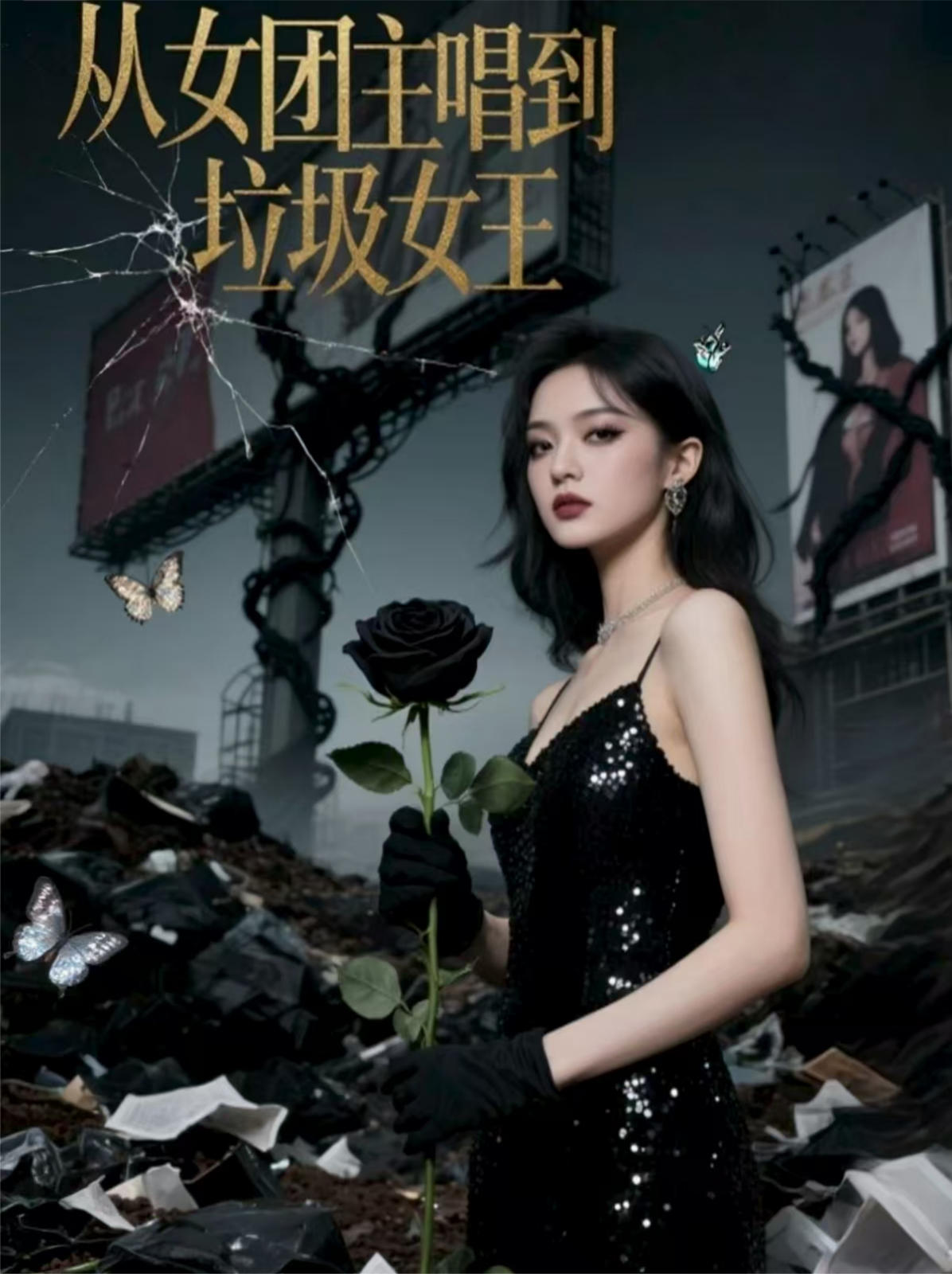 从女团主唱到垃圾女王（林霜缦陈锷周荆）整本免费版在线+无广告结局