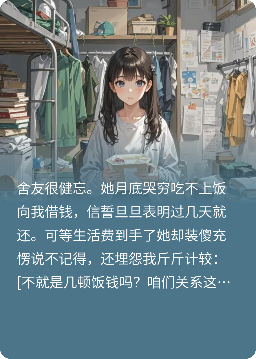 舍友愛(ài)立健忘人設