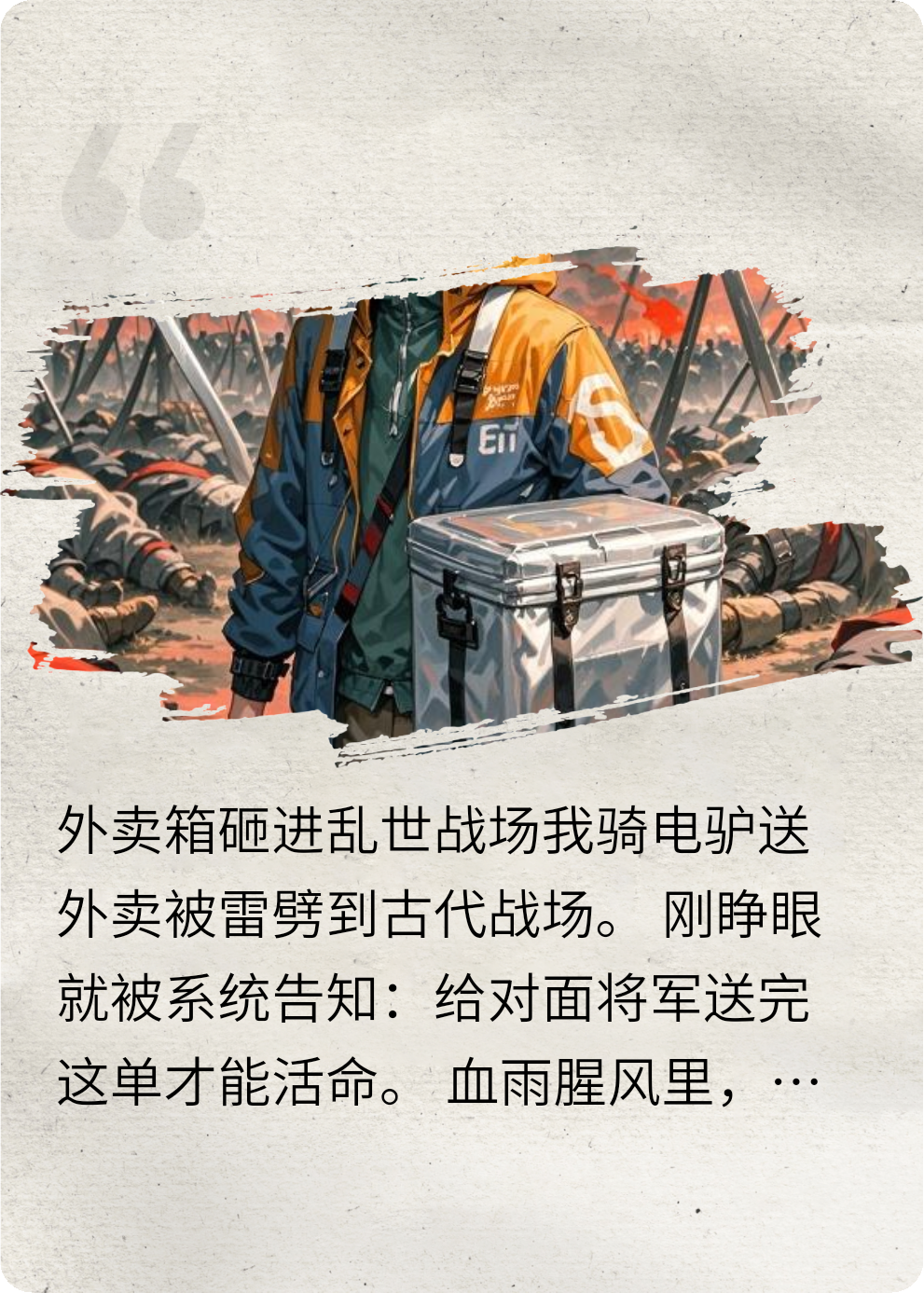 穿越之我在亂世戰(zhàn)場送外賣