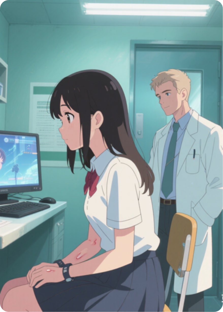 校医室里的心动禁区