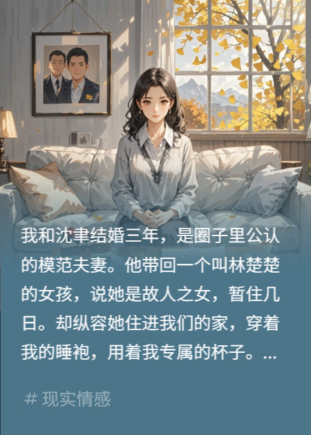 离婚日沈聿爱楚楚，后跪门三日