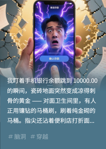 存錢(qián)癖的我被銀行賣(mài)給平行宇宙