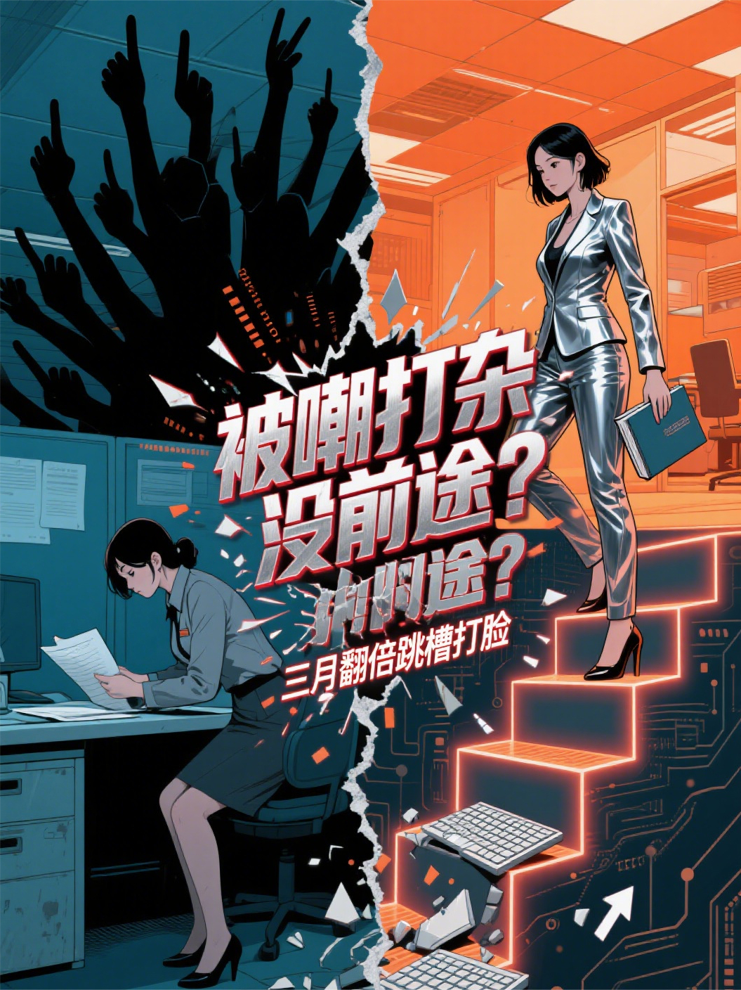 被嘲打雜沒前途？三個(gè)月打你臉
