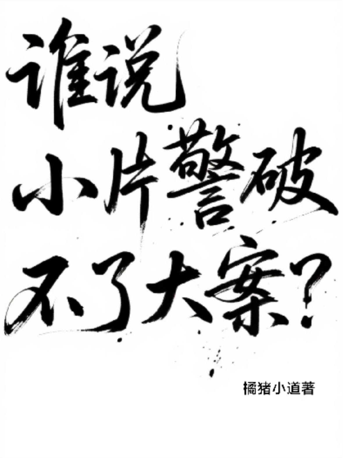 完結(jié)版小說誰說小片警破不了大案？小說全集免費(fèi)版閱讀（李國強(qiáng)）