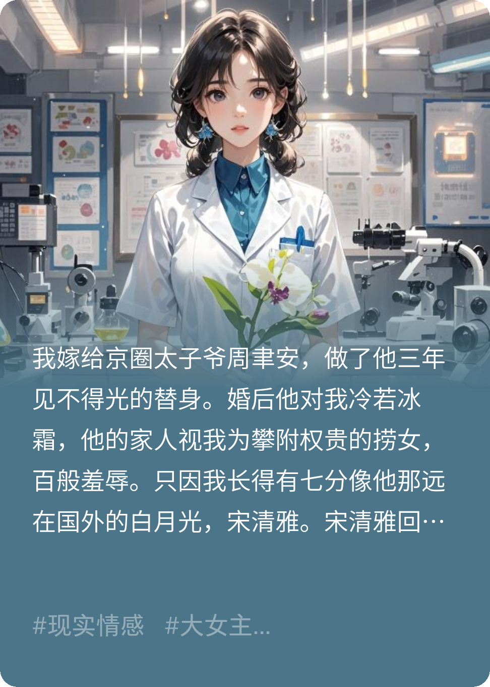 离婚时我带走一盆花，前夫笑我蠢
