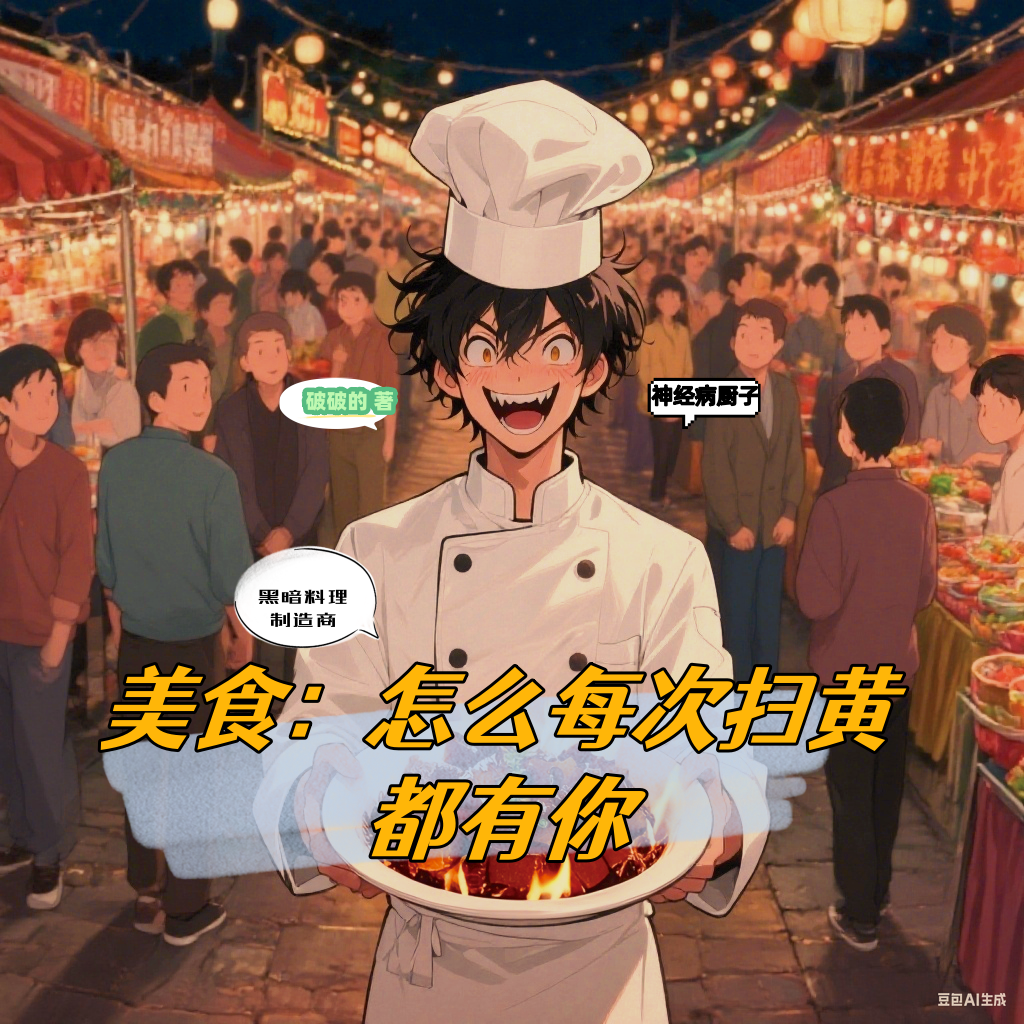 美食：怎么每次掃黃都有你