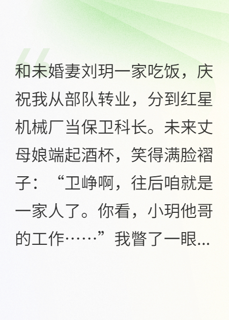 丈母娘逼我讓崗？我送她兒子吃牢飯！