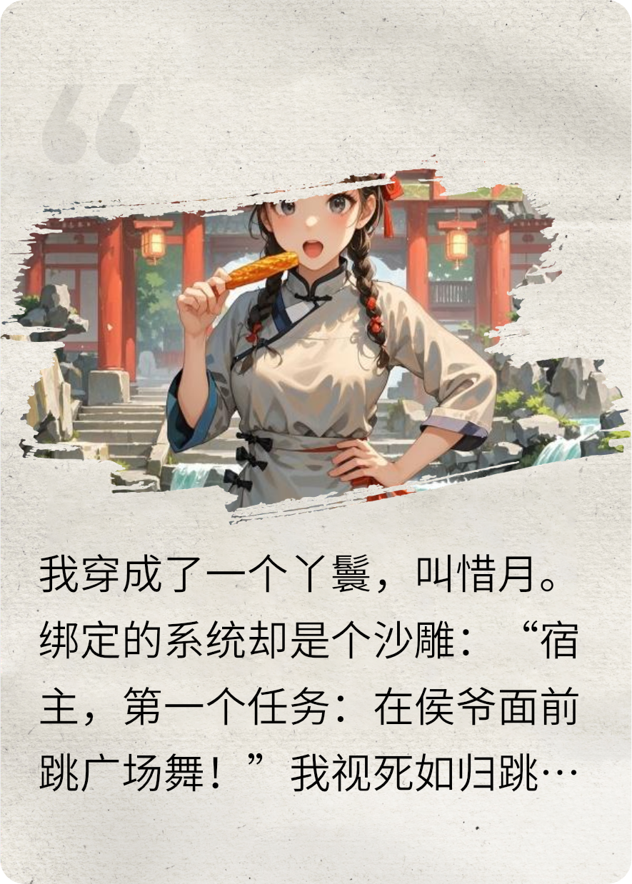 穿成丫鬟后，系統(tǒng)讓我偷侯爺褲衩