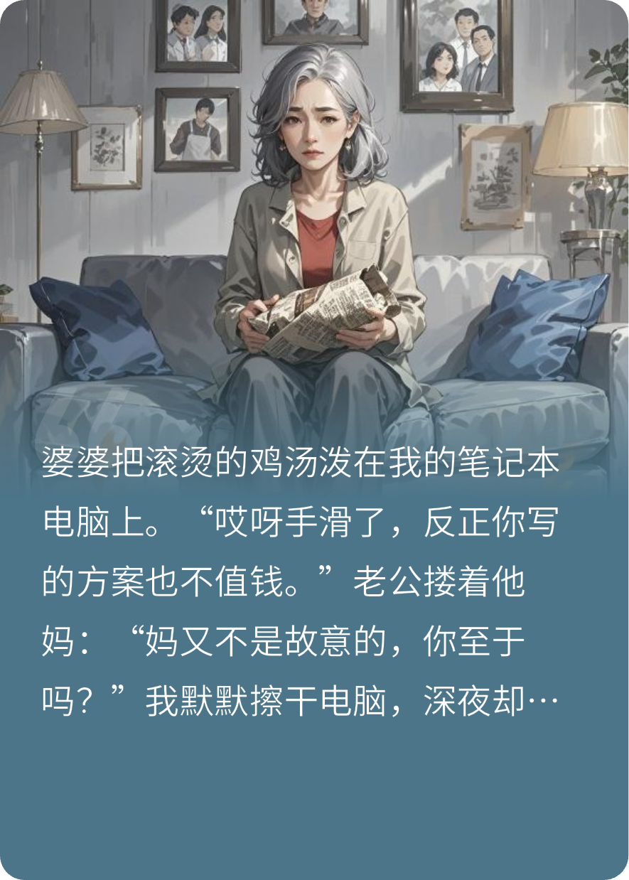 婆婆的金鐲子燙了我的離婚證