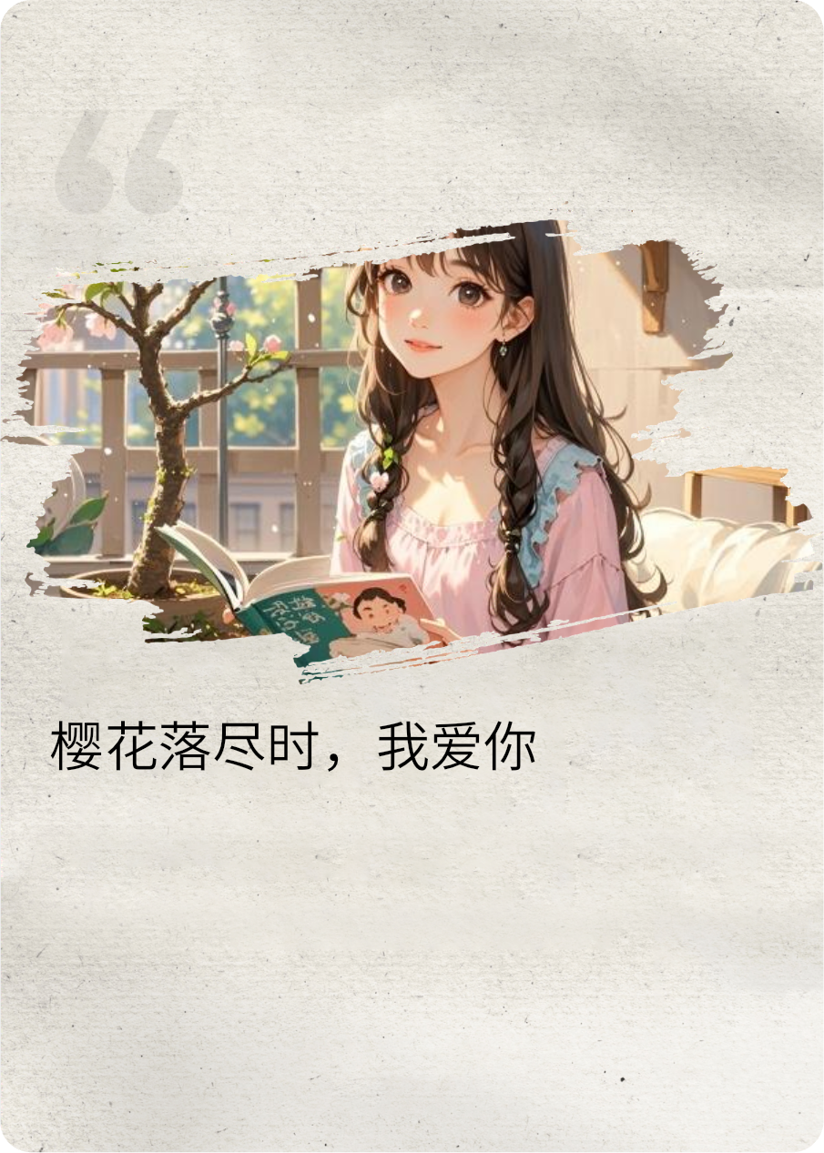 櫻花落盡時，我愛你