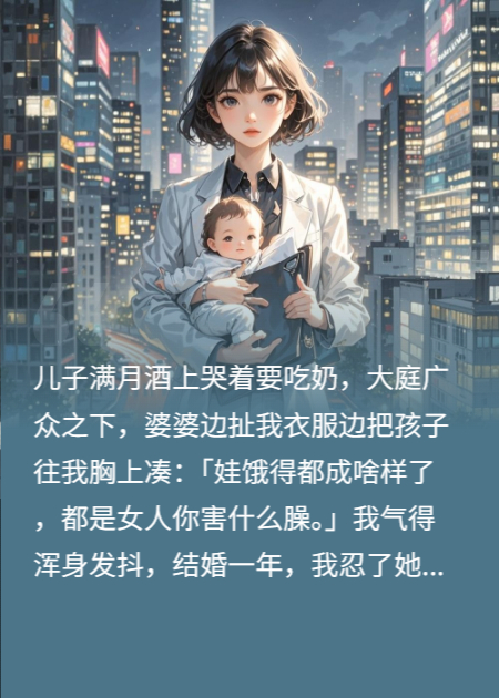 滿(mǎn)月宴上，婆婆逼我喂奶，我反手扒了惡婆婆的衣