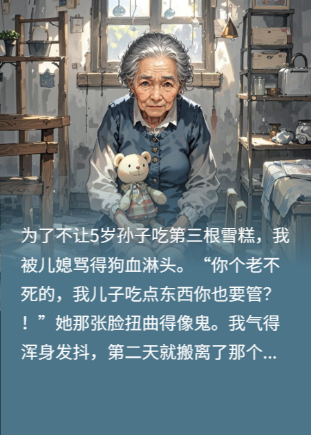 三根雪糕，我把兒媳送上法庭