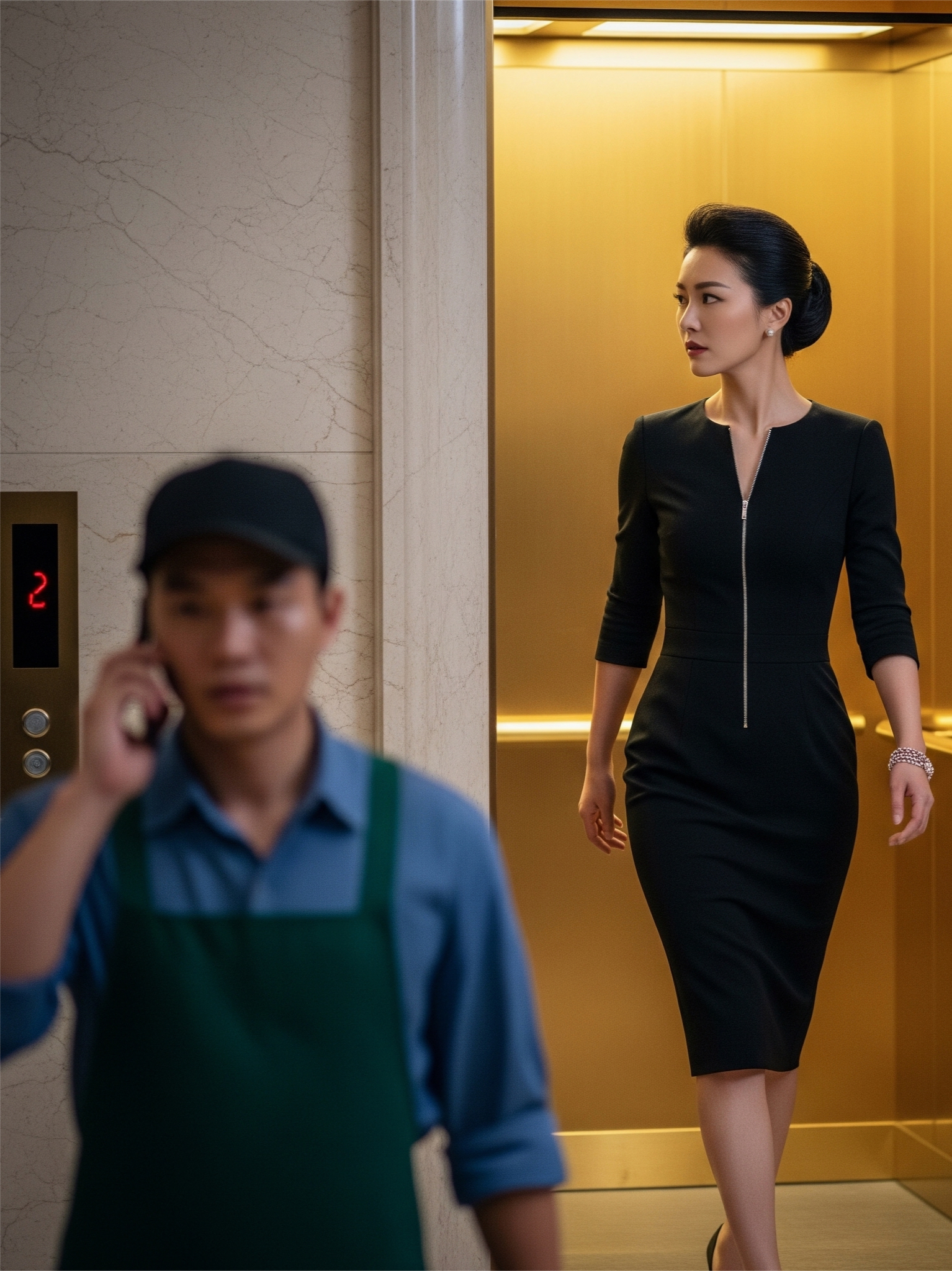 一句法語震驚美女總裁，被迫上崗