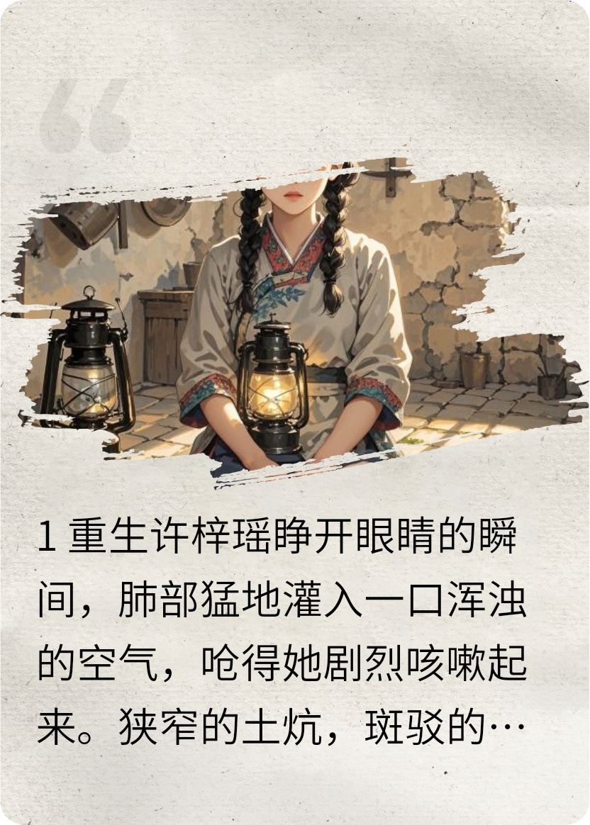 重生七零：許家明珠要逆襲
