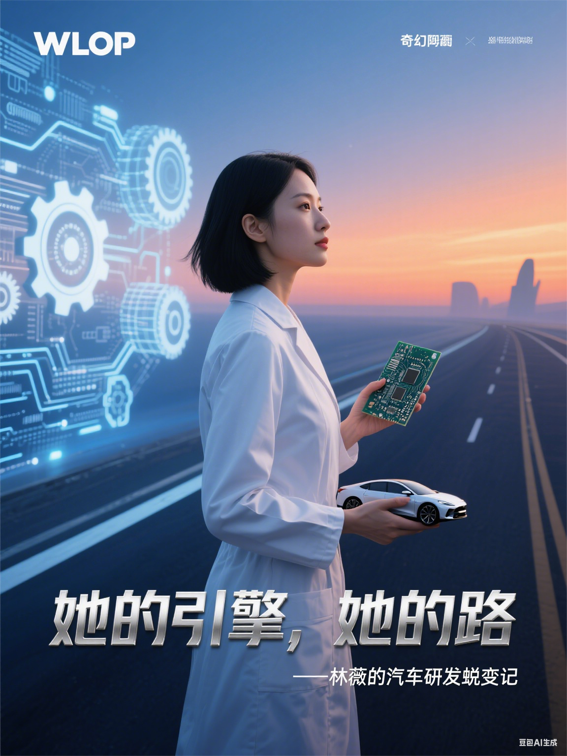 《她的引擎，她的路》