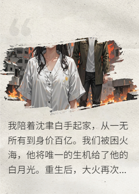 大火燃起，我聽見了丈夫的心聲