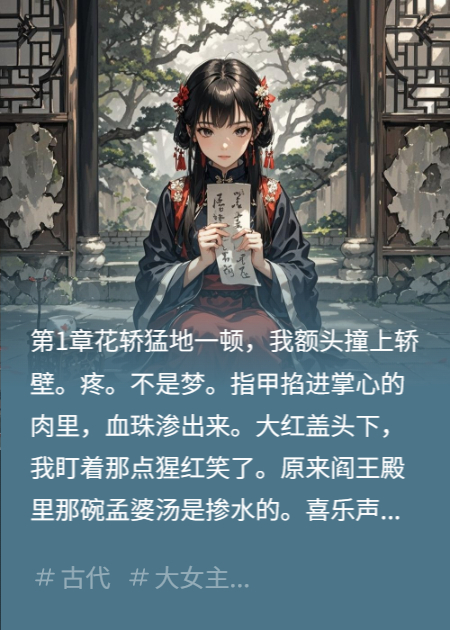 重生女主：重生撕破狀元皮