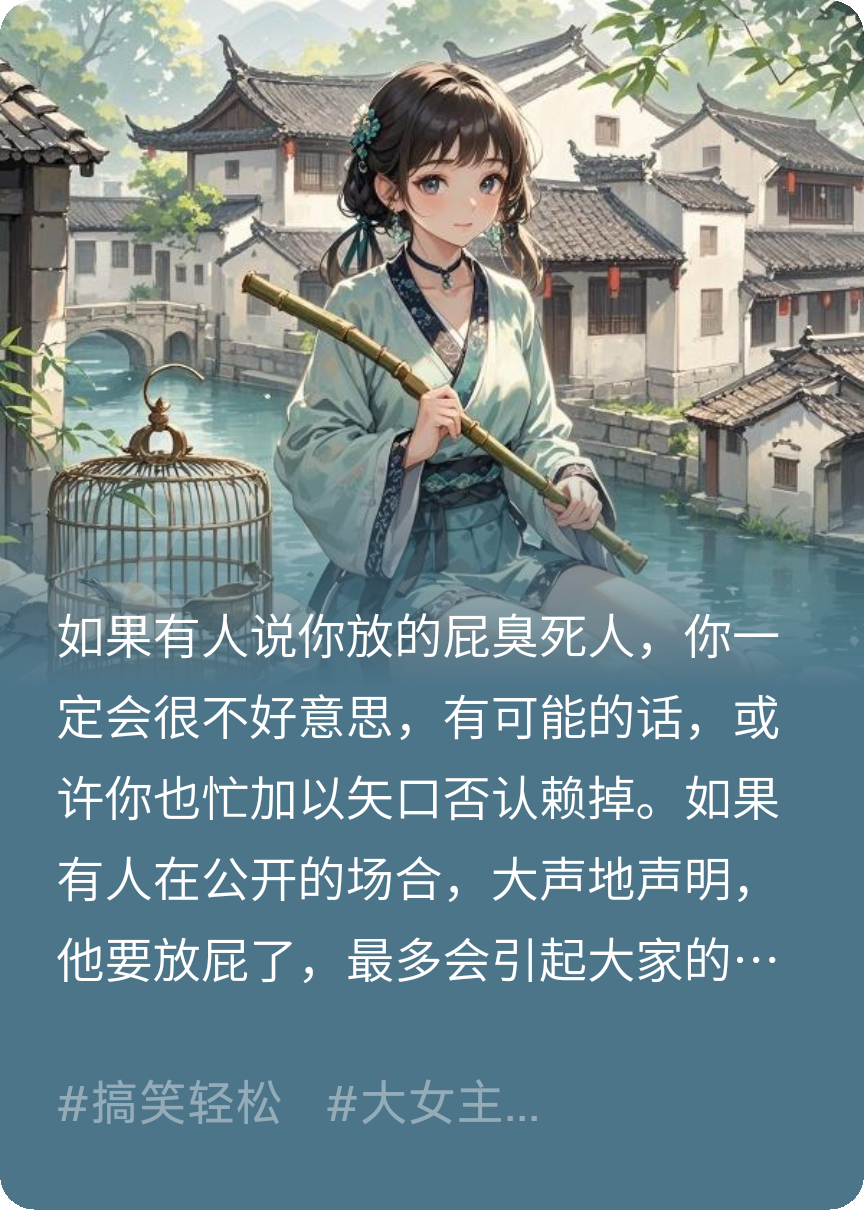 一屁熏倒十三邪，江湖人聞屁喪膽