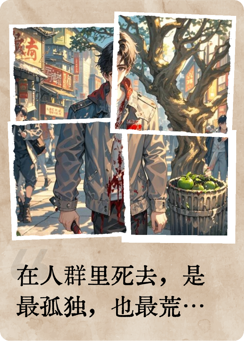 那個(gè)男人，在人群中孤獨的死去